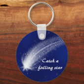 Blue Shooting Star Schlüsselanhänger #1 (Vorderseite)