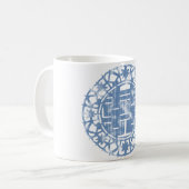 Blue Shuan Xi Kaffeetasse (Vorderseite Links)