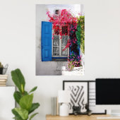 Blue_Shutters Poster (Heimbüro)