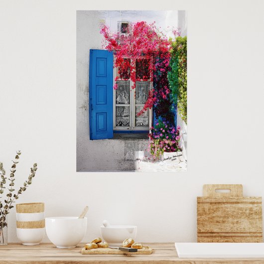 Blue_Shutters Poster (Küche)