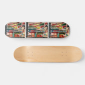 BLUE SIDING SKATEBOARD (Horizontal)
