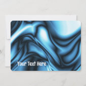 Blue Silk Einladung (Vorderseite)