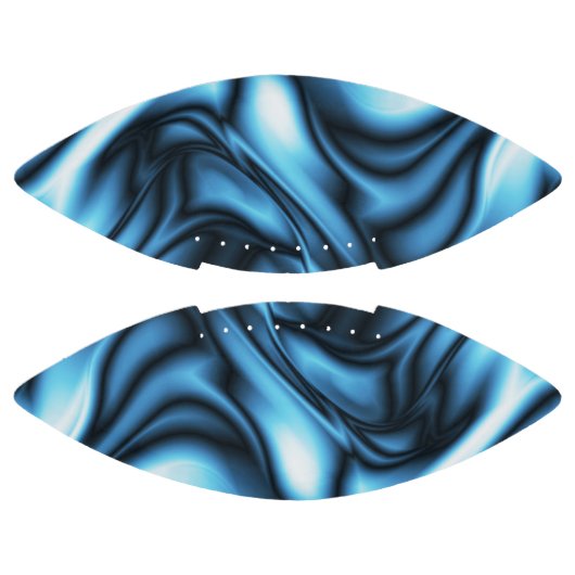 Blue Silk wave Football (Paneele)