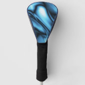 Blue Silk wave Golf Headcover (Vorderseite)