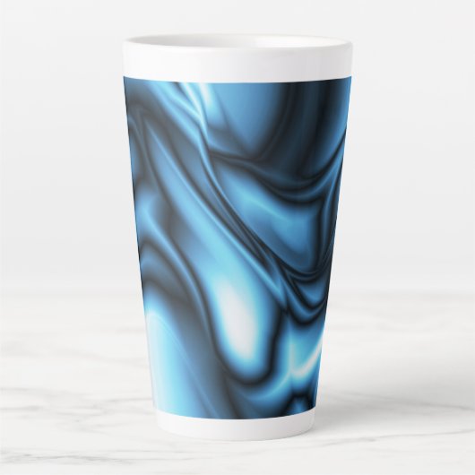 Blue Silk wave Milchtasse (Vorderseite)