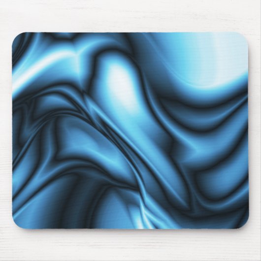 Blue Silk wave Mousepad (Vorne)