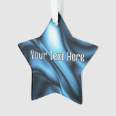 Blue Silk wave Ornament (Vorderseite)