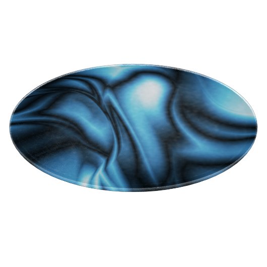Blue Silk wave Schneidebrett (Ecke)