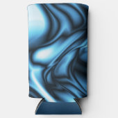 Blue Silk wave Selters Dosenkühler (Vorderseite)
