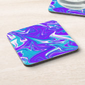Blue_Silky_Liquid_Sky,_ Getränkeuntersetzer (Linke Seite)