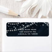 Blue & Silver Diamond Bling Glam Sparkle (Insitu)