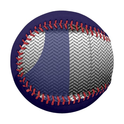 Blue Silver Industrie Baseball (Vorderseite Links)