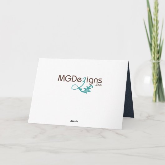 Blue Silver Snowflakes Winterhochzeit Danke (Rückseite)