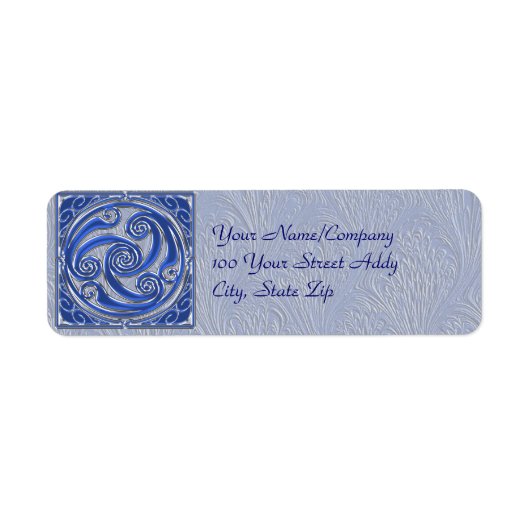 Blue Silver Triskel (Vorne)