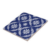 Blue Simple Modern Geometric Abstrakt Fliese (Seite)