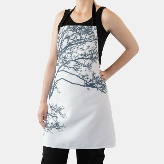 Blue Single Tree Boho Schürze (InSitu)