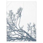 Blue Single Tree Boho Tischdecke (Vorderseite)
