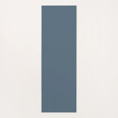 Blue Single Tree Boho Yogamatte (Rückseite)