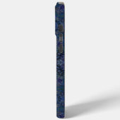 Blue Sinti und Roma Design Handy Case (Rückseite / Links)