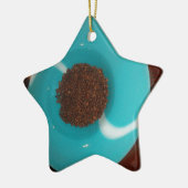 Blue Skeezer Keramikornament (Links)