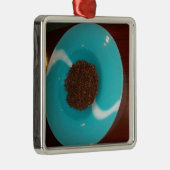 Blue Skeezer Ornament Aus Metall (Rechts)