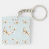 Blue Skies & Butterflies Schlüsselanhänger (Rückseite)