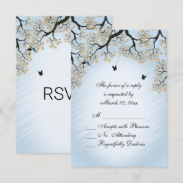 Blue Skies Fall UAWG RSVP Karte