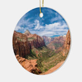 BLUE SKIES IN ZIONEN KERAMIK ORNAMENT (Links)