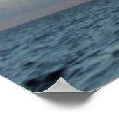 BLUE SKIES LUKE 11:9 OCEAN FOTO DESIGN POSTER (Ecke)