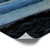 BLUE SKIES MATTHEW 11:28 SONNENRISE FOTO DESIGN POSTER (Ecke)