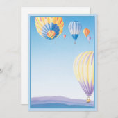 Blue Skies © Mitteilungskarte (Vorne/Hinten)