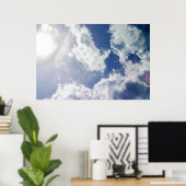 Blue Skies Poster (Heimbüro)