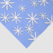 Blue Skies Snowflakes Seidenpapier (Ausschnitt)