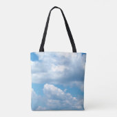 'Blue Skies' Tasche (Rückseite)