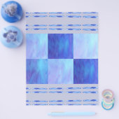Blue Skies Tiles Bulk Scrapbook Paper Pages Flyer (Einzeln)