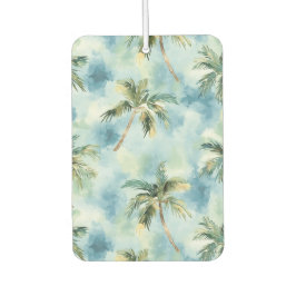 Blue Skies Tropical Island Palm Trees Autolufterfrischer