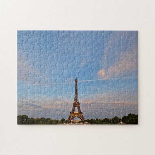 Blue Skies und der Eiffelturm - 11x14 - 252 Stk. Puzzle (Horizontal)