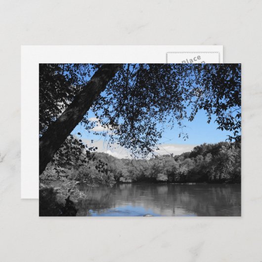 Blue Skins and Seen Post Card Postkarte (Vorne/Hinten)