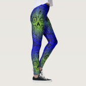 Blue Skull Leggings (Rechts)