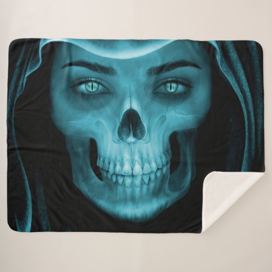 BLUE SKULL SHERPADECKE (Vorderseite (Horizontal))