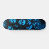 Blue skulls-Skateboard Skateboard (Horizontal)