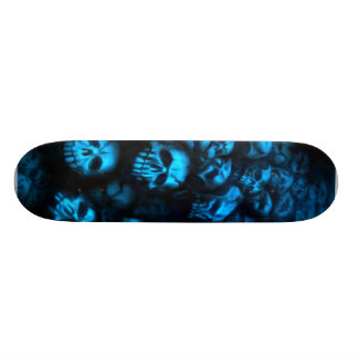 Blue skulls-Skateboard Skateboard