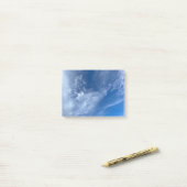 Blue Sky #4 Post-it Klebezettel (Auf Schreibtisch)