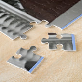 Blue Sky and Cherry Blossoms, Chelsea, London UK Puzzle (Seite)