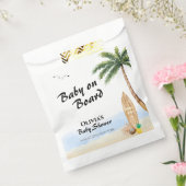 Blue Sky Baby an Bord Beach Surf Baby Dusche Geschenktütchen (Versiegelt)