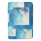 Blue Sky Bath Rug Badematte (Vorderseite Vertikal)