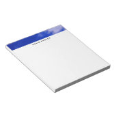 Blue Sky Beruflich Schlicht Einfach Minimalistisch Notizblock (angewinkelt)