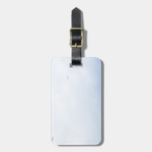 Blue Sky Birds Gepäckanhänger (Vorderseite vertikal)