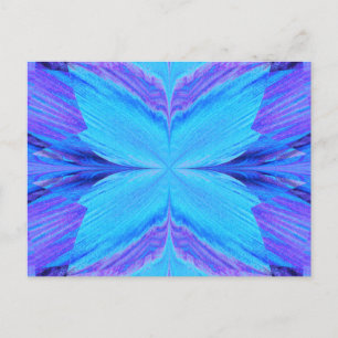 Blue Sky Butterfly Postkarte