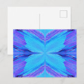 Blue Sky Butterfly Postkarte (Vorne/Hinten)